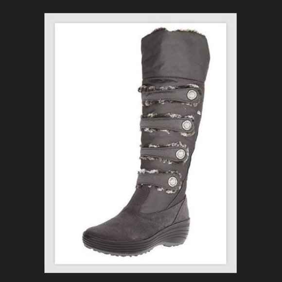 Pajar Canada Women's Maureen Fur Boots Grey - Picture 6 of 7